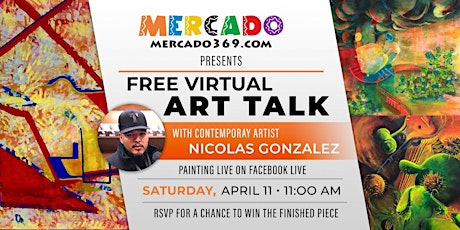 Virtual Live Art Talk with Nicolas Gonzalez primary image