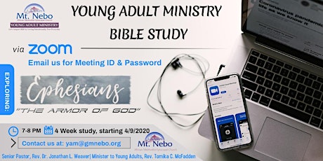 Young Adult Ministry Virtual Bible Study