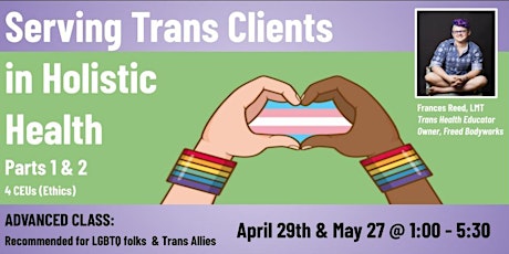 Advanced Session: Serving Transgender Clients in Holistic Health