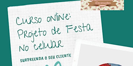 Imagem principal do evento Curso Online Projeto de Festa Digital pelo celular