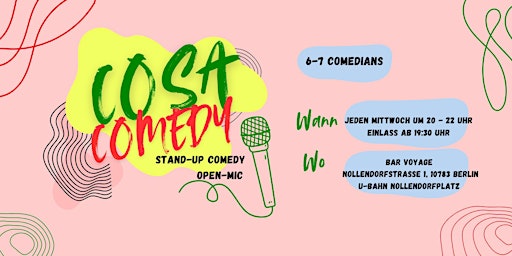 Image principale de Cosa Comedy - Stand-up im Herzen von Schöneberg
