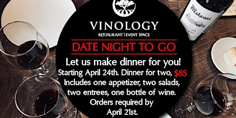 Date Night Dinner Pickup by Vinology Restaurant and Event Space primary image