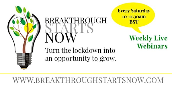 Breakthrough Starts Now