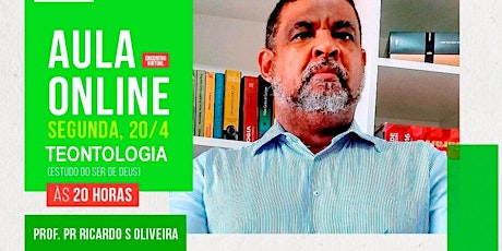 Imagem principal do evento Ceam Aberto Virtual  Teontologia    SEGUNDA 20/04,  Prof. Ricardo Oliveira