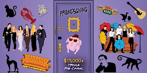 Fort Myers - Friendsgiving Trivia Pub Crawl - $15,000+ IN PRIZES!