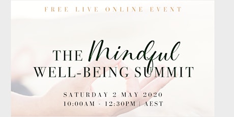 Mindful Well-Being Summit 2020 primary image