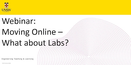 Hauptbild für Moving Online - What about Labs?