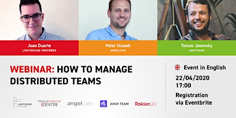 Hauptbild für WEBINAR: How to Manage Distributed Teams