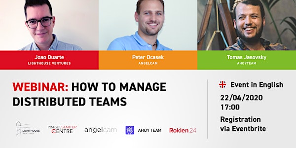 WEBINAR: How to Manage Distributed Teams