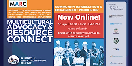 Multicultural Advocacy & Resource Connect (MARC) for Wanneroo  - ONLINE primary image