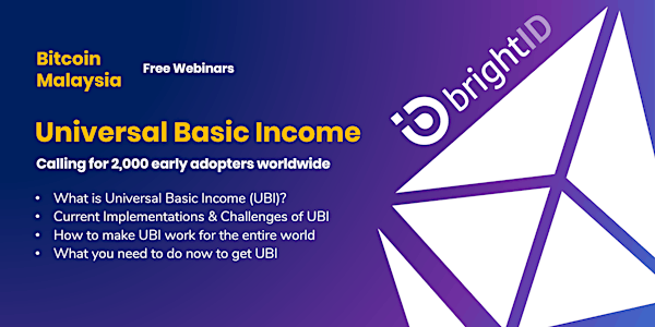[Webinar] Universal Basic Income | What, Why & How