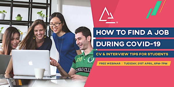 How to find a Job during COVID-19 (Free Webinar)