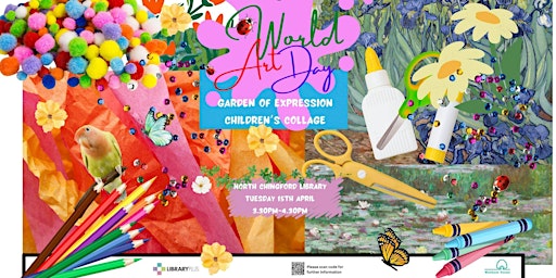 Image principale de World Art Day Children's Collage at Leytonstone Library