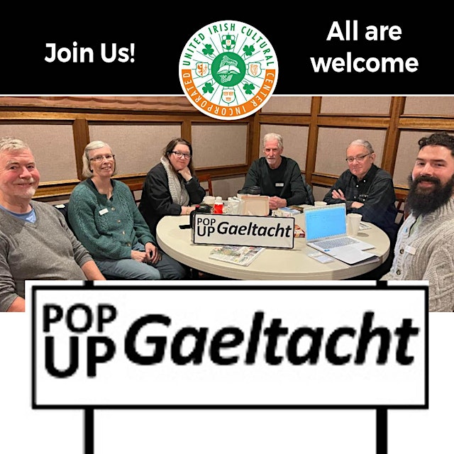 Imagem principal do evento Pop-Up Gaeltacht