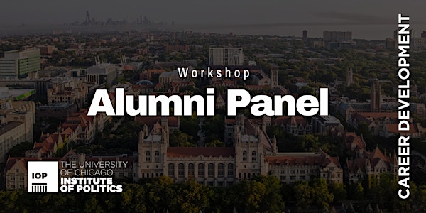 IOP Alumni Panel: Careers in Digital Organizing *STUDENTS ONLY*