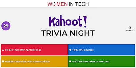 Kahoot! Trivia Night primary image