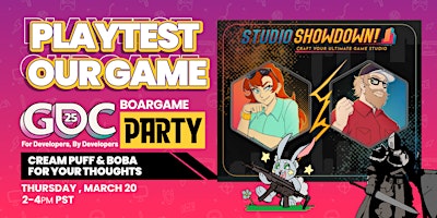 Playtest the Future - GDC Boardgame Test Party primary image