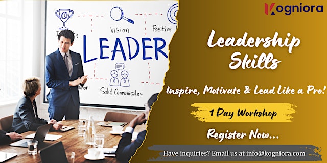 Image principale de Leadership Mastery:Inspire, Motivate & Lead Like a Pro! in Dayton, OH