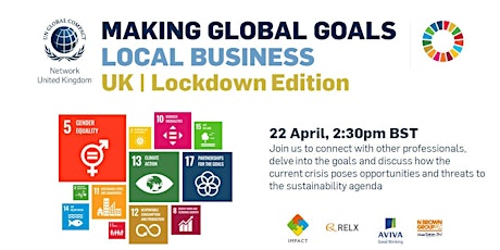 Making Global Goals Local Business: Lockdown Edition primary image