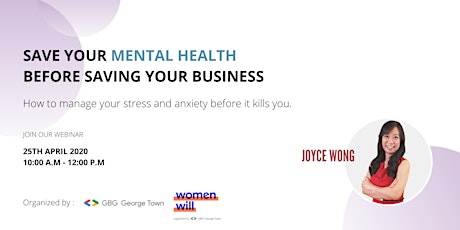 Save Your Mental Health Before Saving Your Business primary image