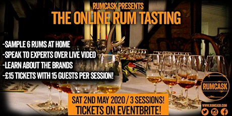 Online Rum Tasting with RumCask primary image