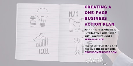 Creating a One-Page Business Action Plan primary image