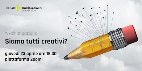 Immagine principale di Webinar "Siamo tutti creativi?" 