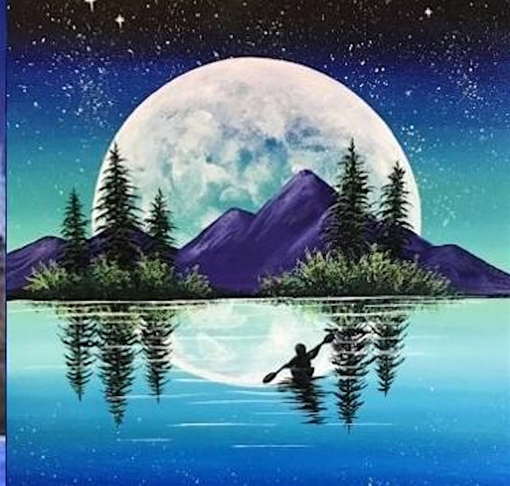 Paint At Your Own Pace Virtually The Blue Moon Tickets Fri May