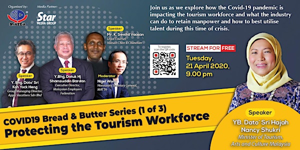 COVID-19 Bread & Butter Series (1 of 3) Protecting the Tourism Workforce