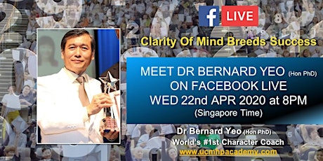 FACEBOOK LIVE: Clarity Of Mind Breeds Success primary image