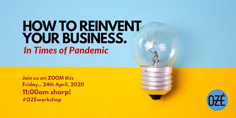 How to Reinvent Your Business in Times of Pandemic  primary image