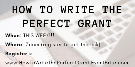 How to write the perfect grant primary image