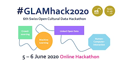Hauptbild für Swiss Open Cultural Data Hackathon 2020 (online)
