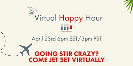 Virtual HH | Going stir crazy? Come Jet Set Virtually with Jeannette Ceja primary image