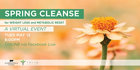 SPRING CLEANSE: VIRTUAL EVENT for Weight Loss primary image