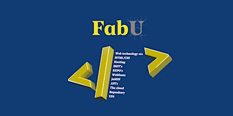 Primaire afbeelding van FabU course Webtechnology 101