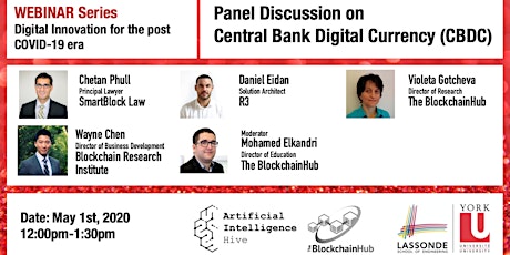 Panel Discussion on Central Bank Digital Currency primary image