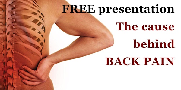 The Cause behind BACK PAIN