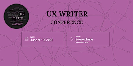 UX Writer Conference - Everywhere primary image