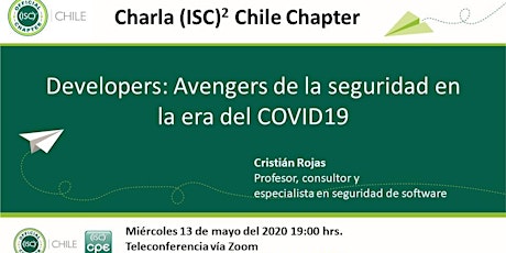 Charla ISC-2 Chile Chapter / Mayo 2020