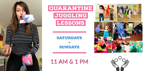Juggling Lessons for kids | quarantine & lockdown