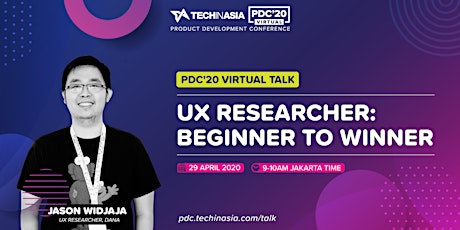 [FREE ONLINE EVENT] UX Researcher: Beginner to Winner primary image