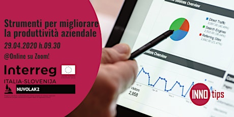 Immagine principale di INNOtips Webinar: Strumenti per aumentare la produttività | Orodja za izboljšanje produktivnosti 