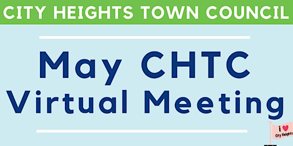 City Heights Town Council - May Meeting