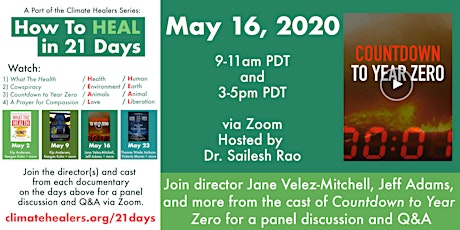 Countdown to Year Zero - Panel Discussion and Q&A primary image