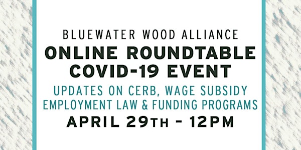 BWA Online Roundtable COVID-19 Event: Updates Gov Funding & Employment Law