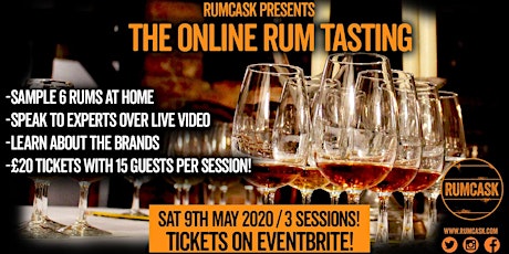 Online Rum Tasting Event with RumCask primary image