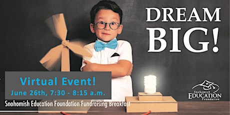 Snohomish Education Foundation Virtual Annual Fundraising Breakfast primary image