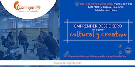 Imagen principal de Minicharlas de emprendimiento cultural y creativo