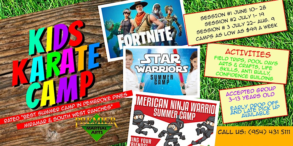 The Best Summer Camp Pembroke Pines Miramar Tickets Mon Jun 1